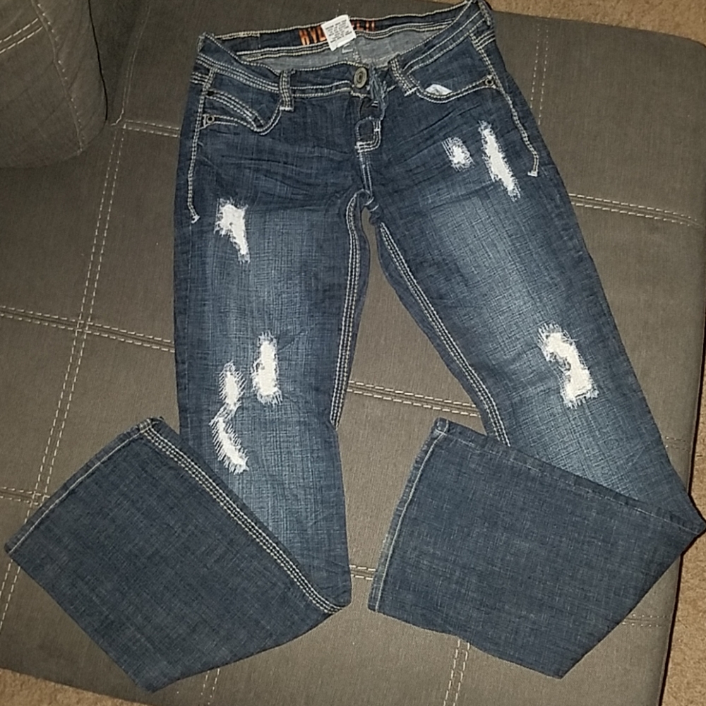 Hydraulic stretch Bootcut Jeans